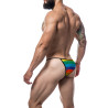 CUT4MEN Slip sexy Briefkini Rainbow
